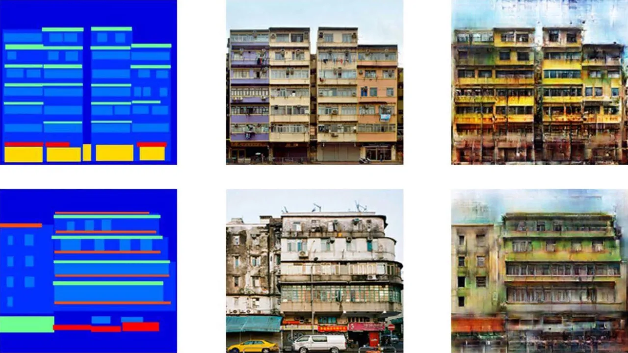 Pix2Pix GAN facade generation